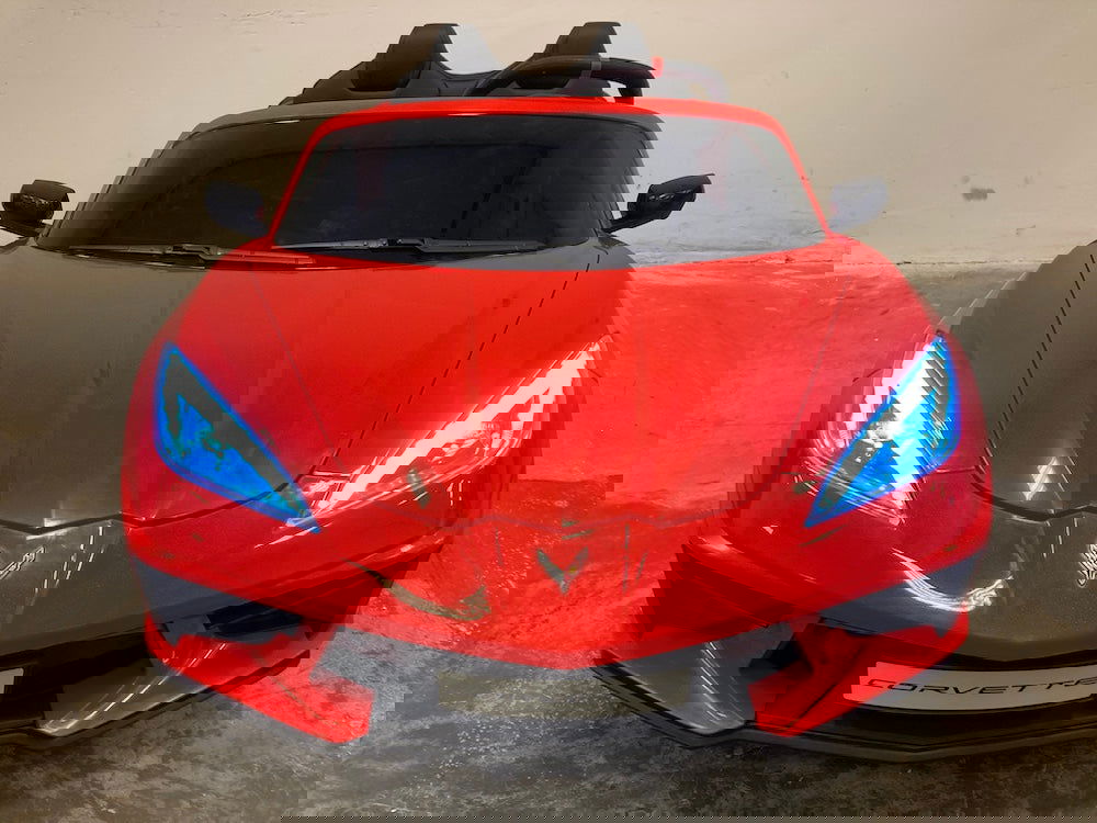 Corvette C8 Stingray kinderauto rood - RideCars