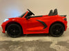 Corvette C8 Stingray kinderauto rood - RideCars