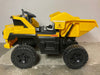 Dumper elektrische kinder truck 12V 4WD - twee persoons - RideCars