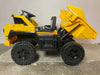 Dumper elektrische kinder truck 12V 4WD - twee persoons - RideCars