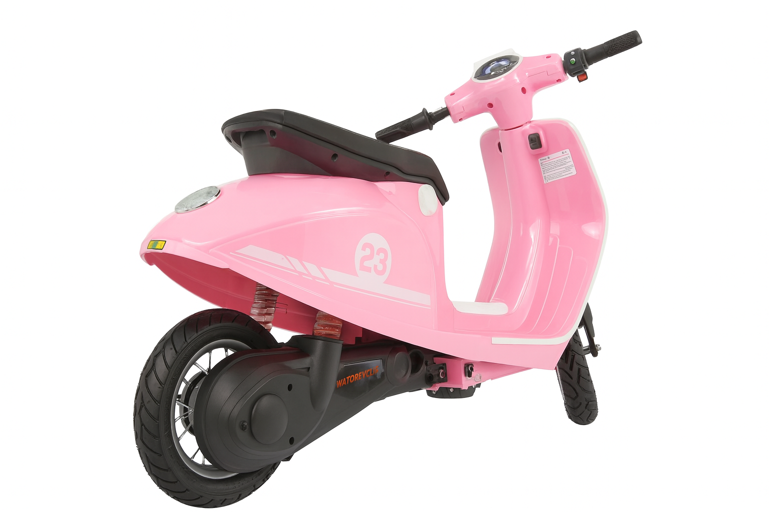 Elektrische kinderscooter 24V roze 350 watt