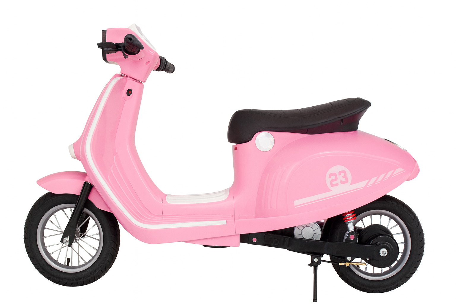 Elektrische kinderscooter 24V roze 350 watt