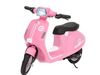 Elektrische kinderscooter 24V roze 350 watt