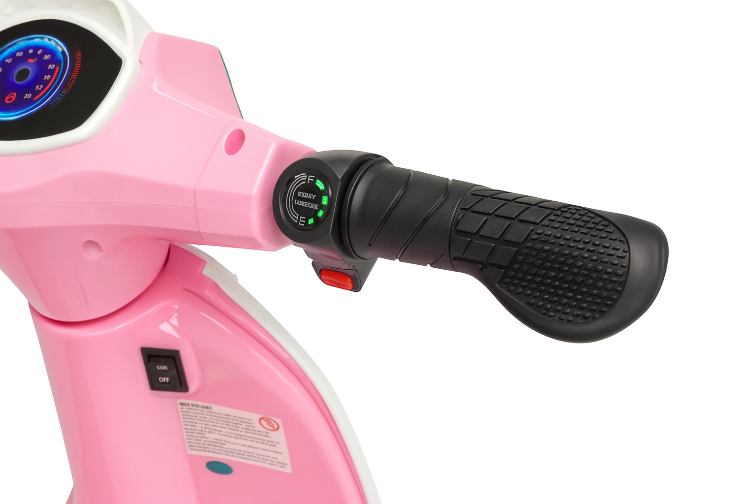 Elektrische kinderscooter 24V roze 350 watt