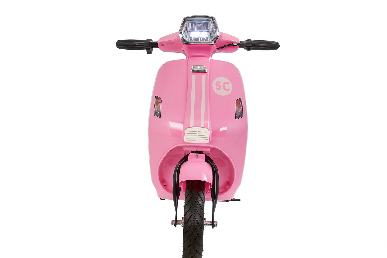 Elektrische kinderscooter 24V roze 350 watt