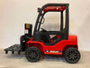 Elektrische Kinder heftruck 12 volt kinderauto rood - RideCars