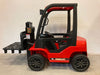 Elektrische Kinder heftruck 12 volt kinderauto rood - RideCars