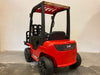 Elektrische Kinder heftruck 12 volt kinderauto rood - RideCars