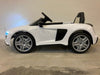 Elektrische Kinderauto Audi R8 Sport 12 volt wit - RideCars