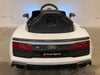 Elektrische Kinderauto Audi R8 Sport 12 volt wit - RideCars