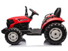 Kindertractor 24V |  Power tractor 24 volt rood