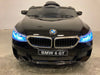 Elektrische auto kind BMW 6 GT zwart metallic - RideCars