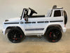 Elektrische auto kind Mercedes G63 AMG 12 volt 2.4G RC wit - RideCars