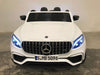 Elektrische auto kind Mercedes GLC 63 twee persoons wit - RideCars