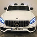 Elektrische auto kind Mercedes GLC 63 twee persoons wit - RideCars