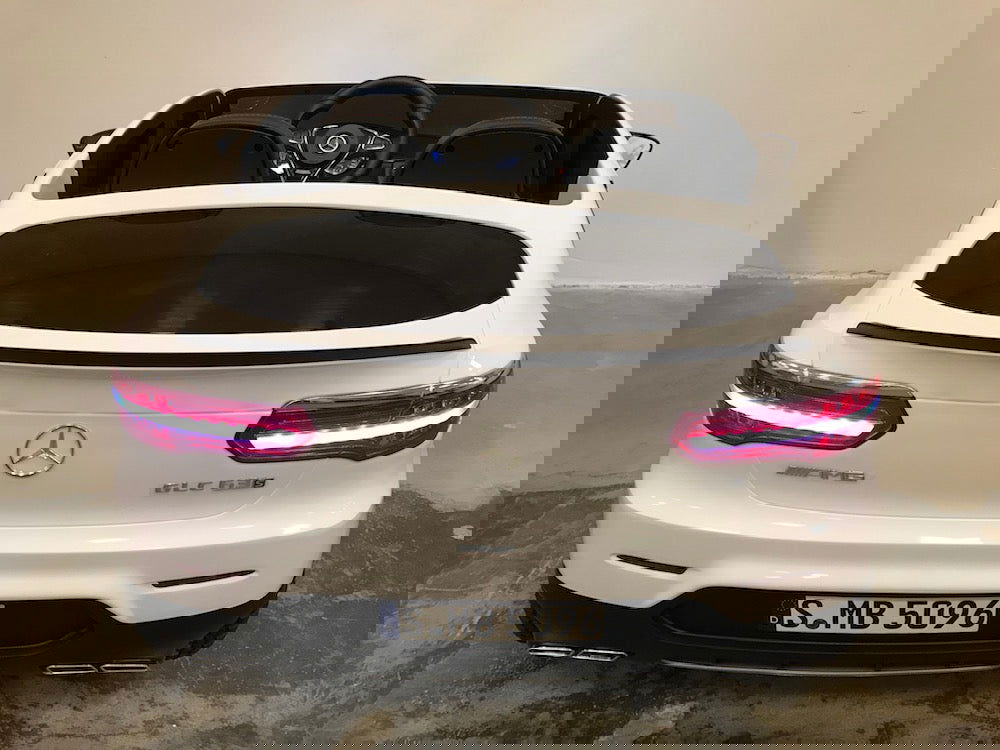 Elektrische auto kind Mercedes GLC 63 twee persoons wit - RideCars