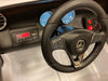 Elektrische auto kind Mercedes GLC 63 twee persoons wit - RideCars