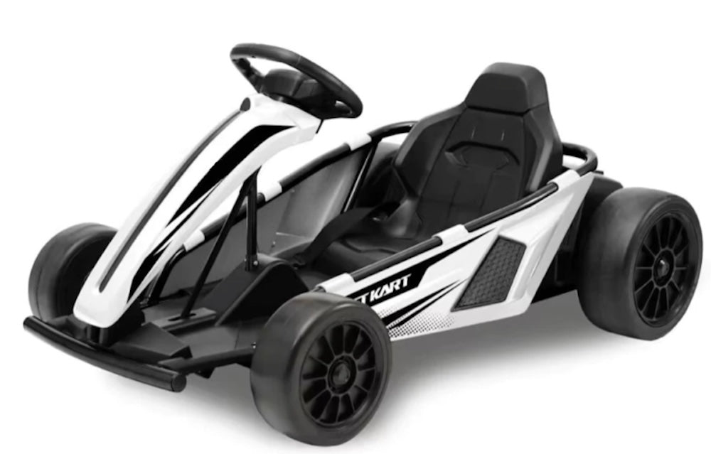 Elektrische kinder Drift Go kart 24V Wit