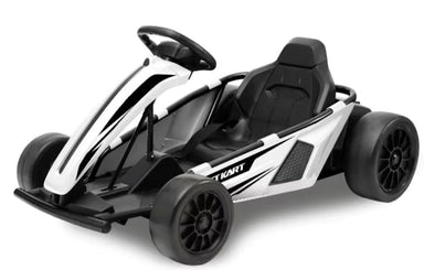 Elektrische kinder Drift Go kart 24V Wit