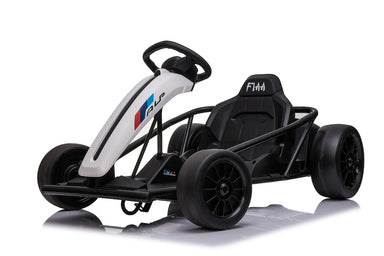 Elektrische kinder Drift Go kart 24V Wit
