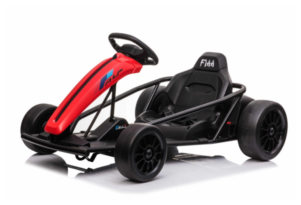 Elektrische kinder Drift kart 24V Rood