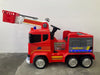 Elektrische kinder brandweer wagen hoogwerker Scania 12 volt - RideCars