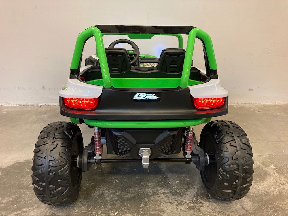 Elektrische kinder buggy 24 volt groen - RideCars