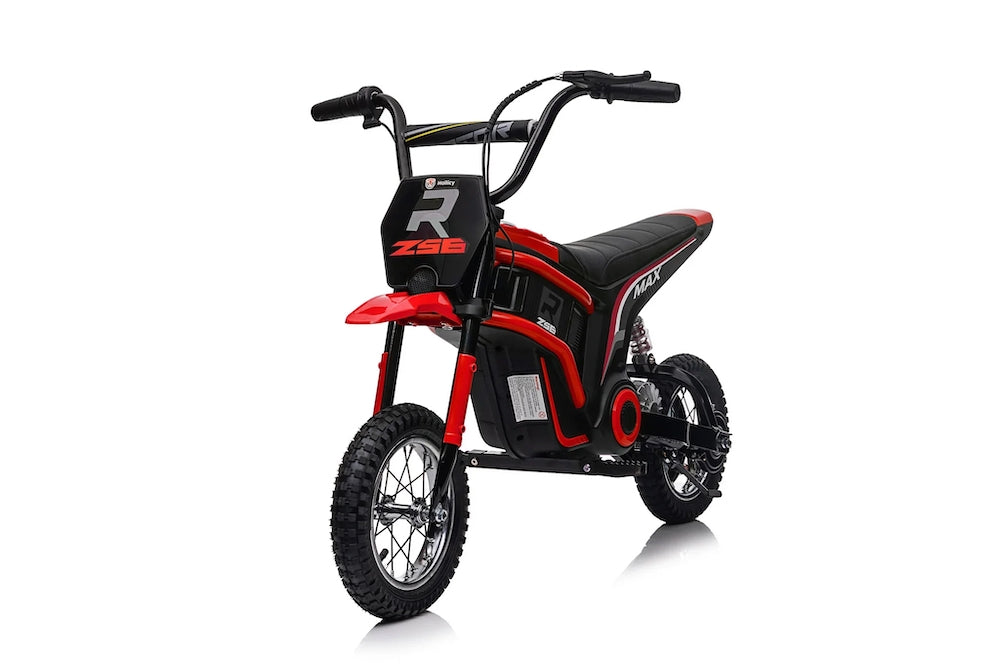 Ridecars | Elektrische kinder crossmotor 24V rood
