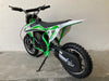 Elektrische kinder crossmotor 36 volt groen - RideCars