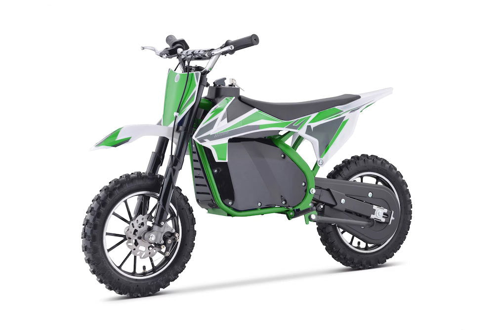 Elektrische kinder crossmotor 36 volt groen - RideCars
