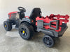 Elektrische kinder tractor Farmer 12 volt rood - RideCars