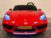 Elektrische kinderauto 24 volt twee persoons brushless motor rood - RideCars