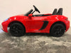Elektrische kinderauto 24 volt twee persoons brushless motor rood - RideCars