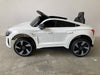 Elektrische kinderauto Audi E-tron wit 12 volt - RideCars