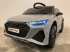 Elektrische kinderauto Audi RS6 grijs 12 volt - RideCars