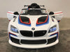 Elektrische kinderauto BMW M6 GT3 12 volt - RideCars
