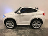 Elektrische kinderauto BMW X6 twee persoons wit - RideCars