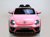 Elektrische kinderauto Beetle Dune Volkswagen roze - RideCars