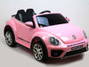 Elektrische kinderauto Beetle Dune Volkswagen roze - RideCars