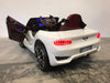 Elektrische kinderauto Bentley EXP 12 vleugeldeuren wit 12 volt 2.4G RC - RideCars