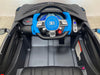 Elektrische kinderauto Bugatti Divo mat grijs - 12 volt - RideCars
