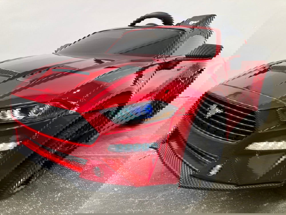 Elektrische kinderauto Ford Mustang 24 volt drift rood - RideCars