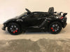 Elektrische kinderauto Lamborghini Aventador SVJ 12 volt zwart - RideCars
