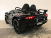 Elektrische kinderauto Lamborghini Aventador SVJ 12 volt zwart - RideCars