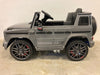 Elektrische kinderauto Mercedes G63 AMG 12 volt zilver grijs - RideCars