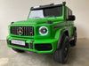 Elektrische kinderauto Mercedes G63 AMG 4x4 24 volt XL versie mat groen - RideCars
