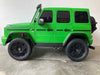 Elektrische kinderauto Mercedes G63 AMG 4x4 24 volt XL versie mat groen - RideCars