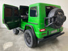 Elektrische kinderauto Mercedes G63 AMG 4x4 24 volt XL versie mat groen - RideCars