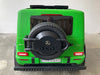 Elektrische kinderauto Mercedes G63 AMG 4x4 24 volt XL versie mat groen - RideCars