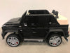 Elektrische kinderauto Mercedes G650 Maybach zwart 12 volt 2.4G RC - RideCars